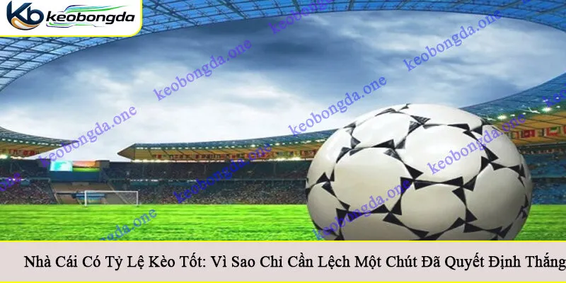 nhà cái có tỷ lệ kèo tốt