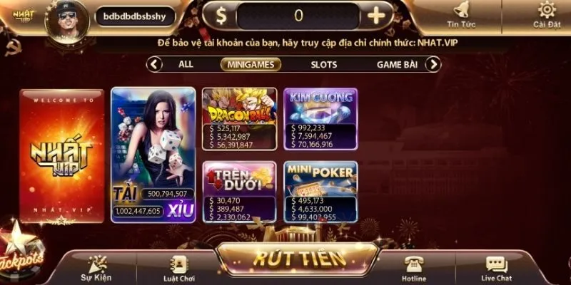Ưu điểm của cổng game uy tín mang tên Nhatvip